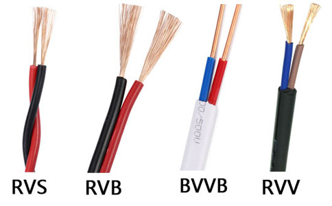 RVS與RVB、BVVB、<a href='http://m.sdjkdfh.cn/rvvdianxian/' target='_blank'><u>RVV電線</u></a>